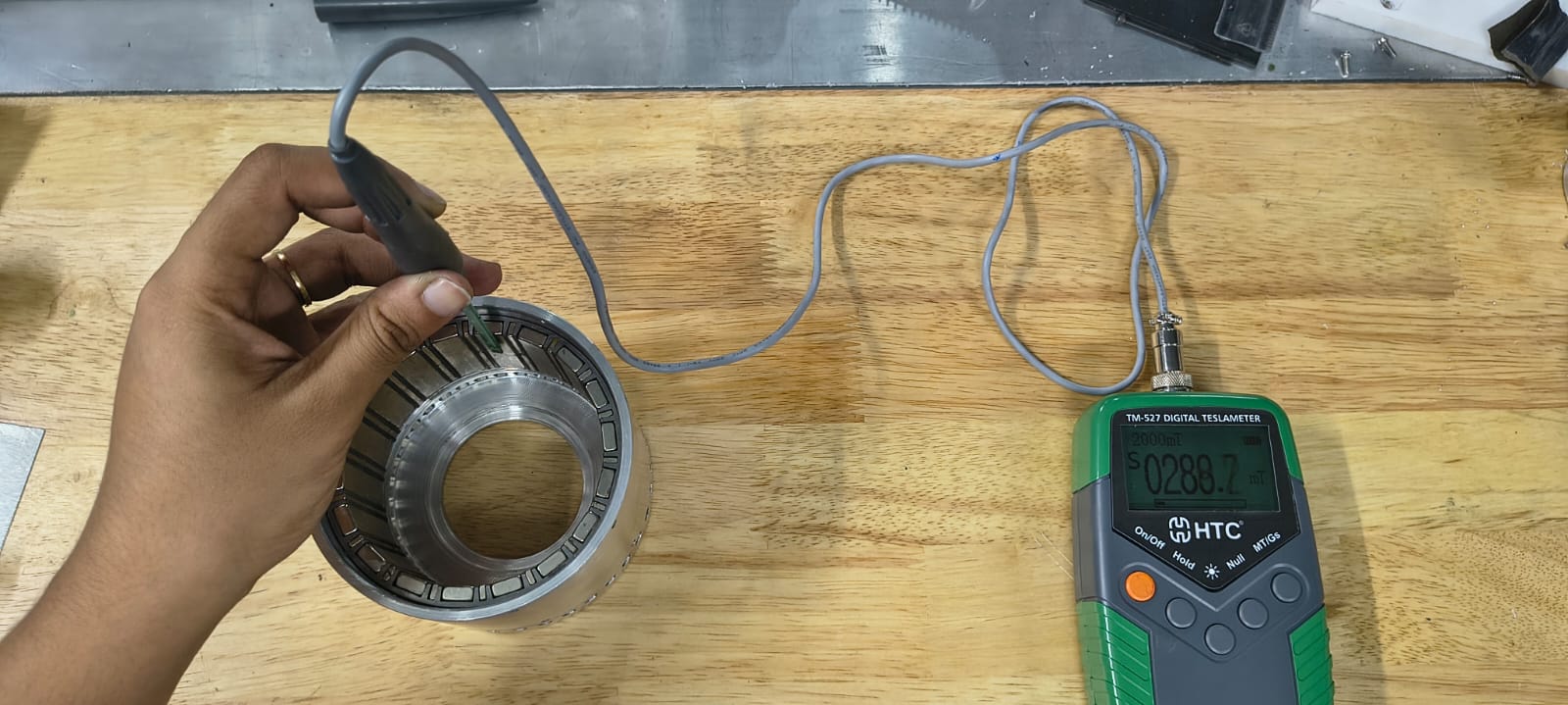 Magnets on Table