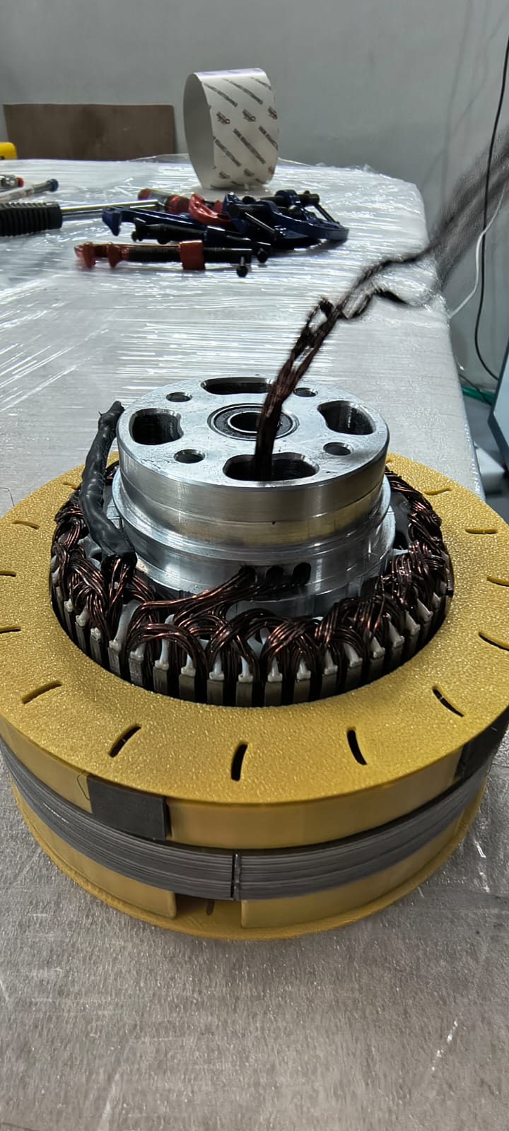 Stator Angle View