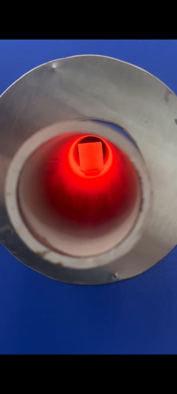 Glowing thermal tube